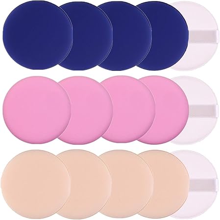 Amazon エアパフ クッションパフ 15個入 メイクスポンジ メイクパフ 化粧パフ 多機能メイク用パフ ノーブランド品 メイク用スポンジ パフ 通販