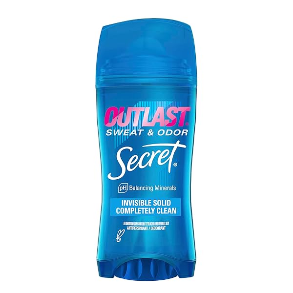SECRET OUTLAST ANTIPERSPIRANT DEODORANT FOR WOMEN, 72HR SWEAT...