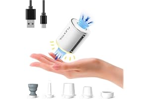 FLEXTAILGEAR Portable Air Pump with Camping Lantern Tiny Pump 2X 4kPa Air Pump for Inflatables Rechargeable Air Mattress Pump