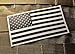 2 Pack - Black Us Made 3m Reflective American Us Patriotic Flag Sticker Durable USA Decal 4