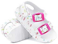 ChayChax Toddler Boys Girls Double Buckle Sandals