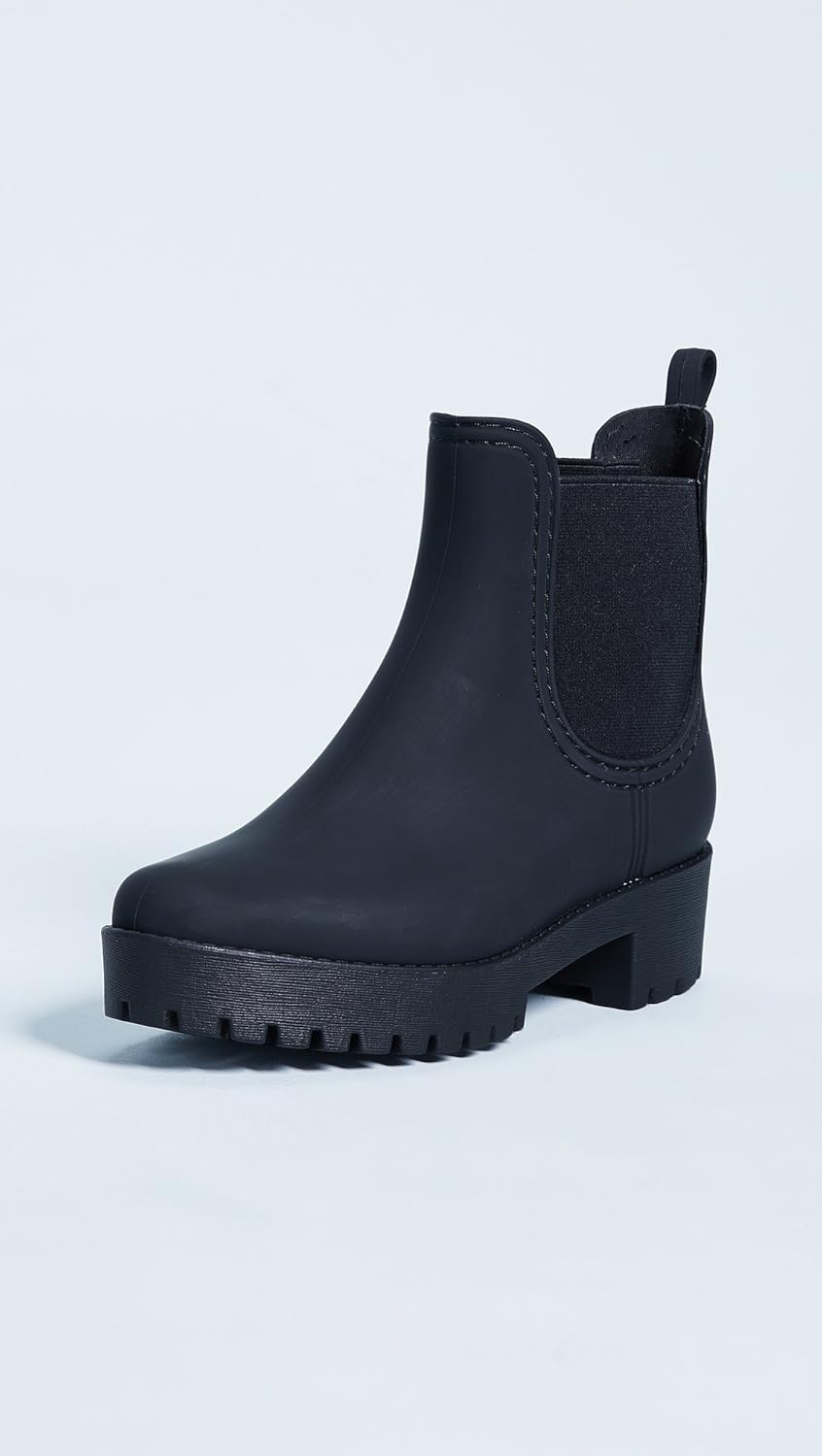 cloudy waterproof chelsea rain boot