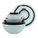 COOK WITH COLOR Mixing Bowls with TPR Lids - 12