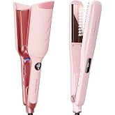 Wavytalk Steam Sesh Hair Straightener, Wavytalk Power Wave Hair Crimper