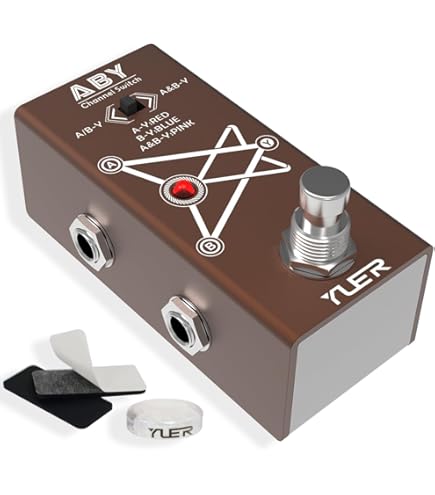 Amazon.com: Stax ABY Box Line Selector AB Switch – True Bypass A/B