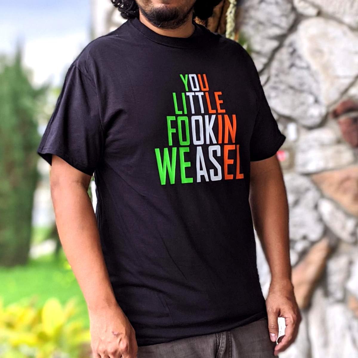 Amazon Com Vice51 You Little Fookin Weasel Funny Mcgregor Inspired Conor Ireland T Shirt Clothing vice51 you little fookin weasel funny mcgregor inspired conor ireland t shirt