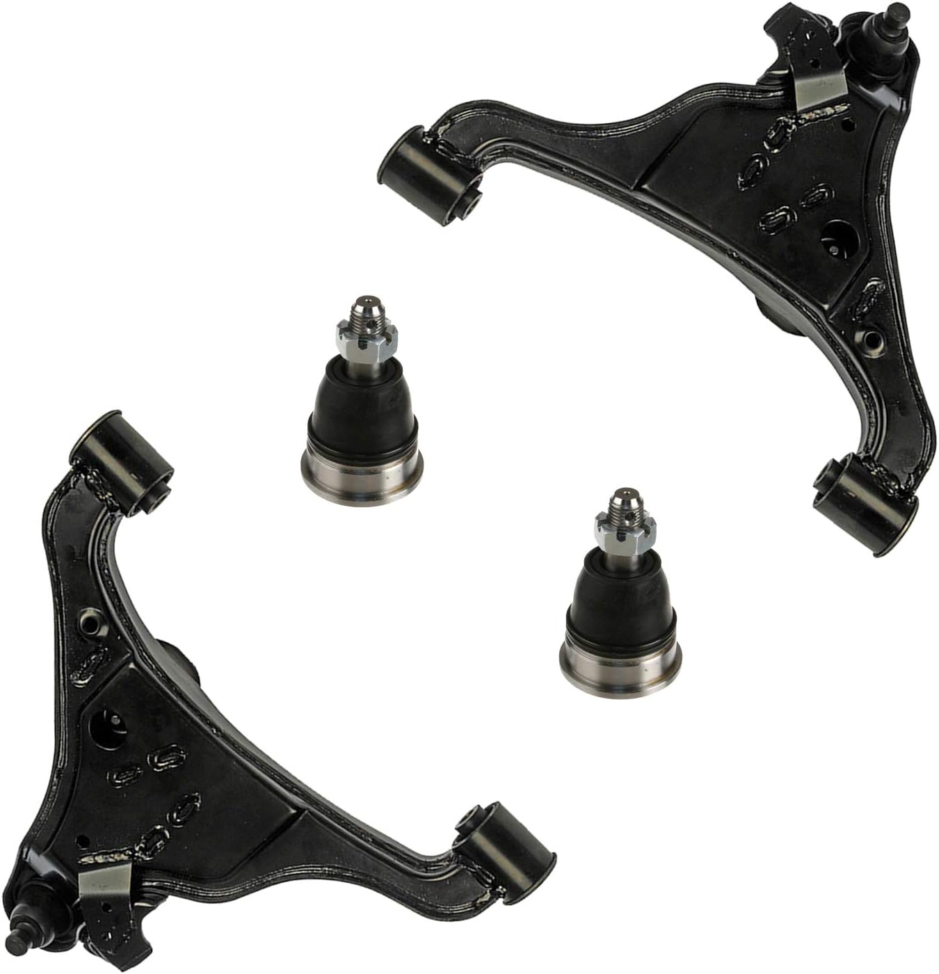 Detroit Axle 4pc Front Lower Control Arms w/Ball Joints Kit for 20052016 Nissan
