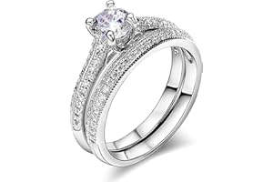 Acefeel Luxurious Serie Engagement Wedding Bands Solitaire Rings for Anniversary R280