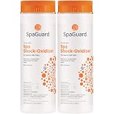 SpaGuard Spa Shock Oxidizer for Spas &amp; Hot Tubs, 35 oz, 2 Pack | Non-Chlorine Oxidizer, Easy to Use, Quick-Dissolving Shock Treatment