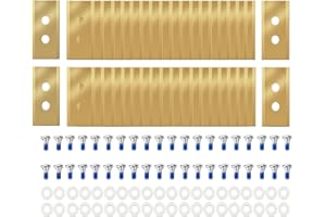 WaanGar 40 Pack Titanium Replacement Blades + Plastic Washers for Mammotion Luba 2, Luba Mini AWD, Yuka & Luba 2 Mower – Heav
