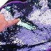 Flip Sequin Backpack for Girls Kids Kindergarten Elementary Middle School Bookbag Travel Bag Cute Glitter Sparkly Book Bags Back Pack Traveling Daypack (Purple)