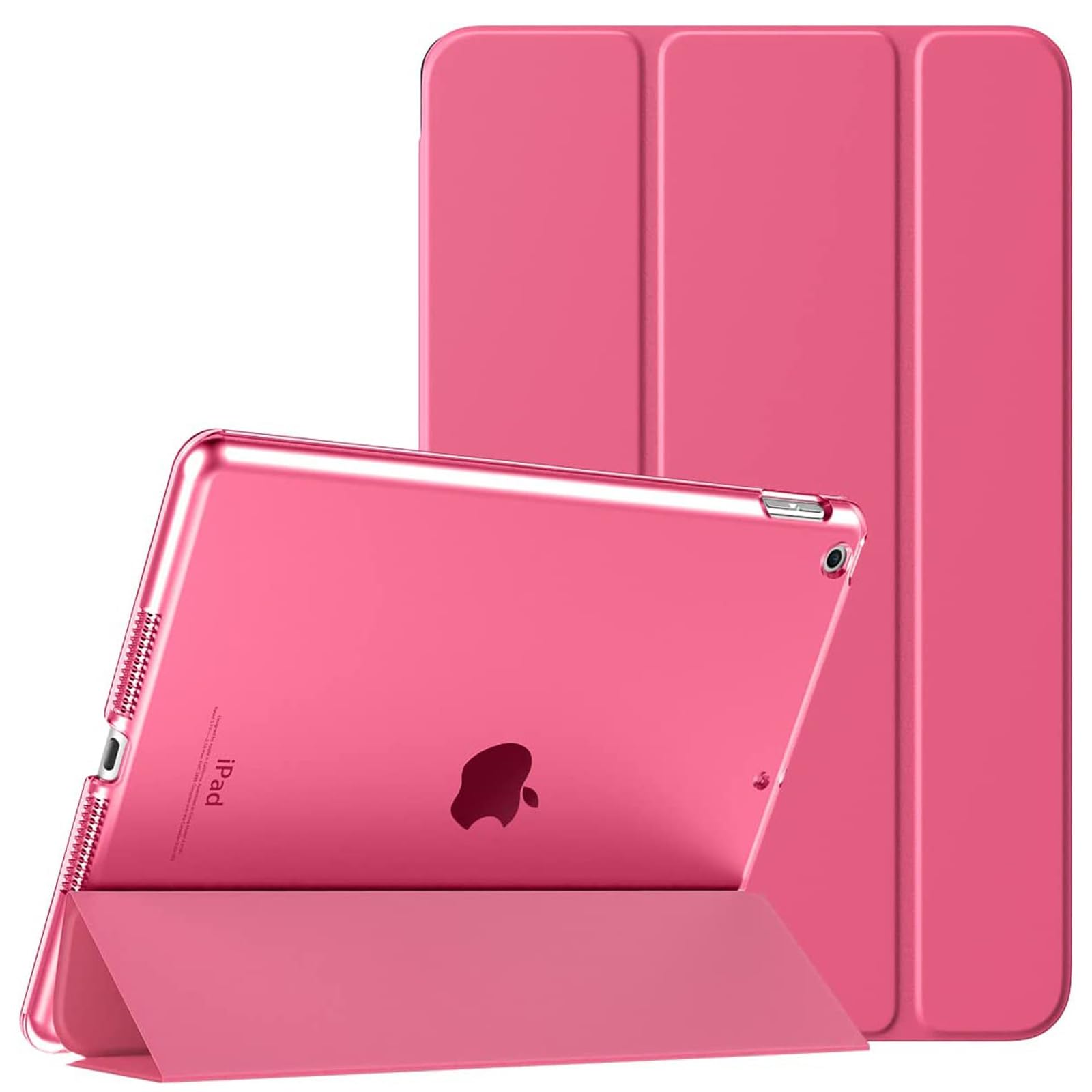 PROTech For Apple iPad (9.7 Inch) 2017 5th Generation A1822 A1823 Smart Magnetic Case with Automatic Wake/Sleep (Pink)