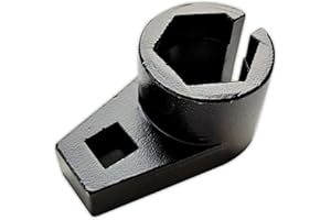 Jawmoy 1 PC Oxygen Sensor Removal Tool, Oxygenated Induction Sleeves, 65 Manganese Steel Auto Repair Tools, Fit for Most Models (Black)