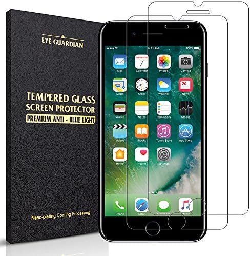(Pack of 2) iPhone 7 Plus Screen Protector, Awaski [Case Friendly] [9H Hardness] [HD Clear] [Bubble Free] Tempered Glass Screen Protector for iPhone 7 Plus / 6s Plus / 6 Plus