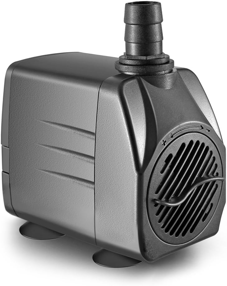 OBVIS 265 GPH Submersible Pump Indoor Outdoor Water Fountain Pond Aquarium Quiet US Plug