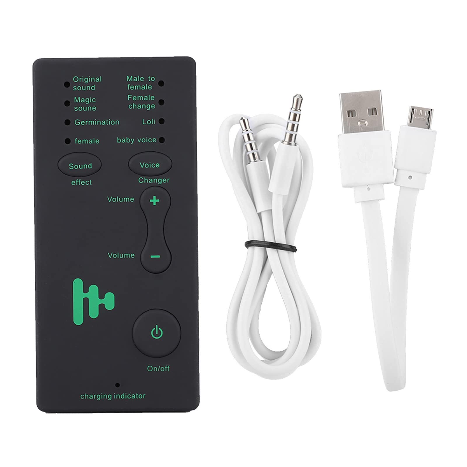 Ghostface Voice Changer, Voice Modulator, Voice Changer for Adults, Portable Mini Voice Changers Live Broadcast Sound Card Scream Voice Changer for Mobile Phone PC, Voice Changer for