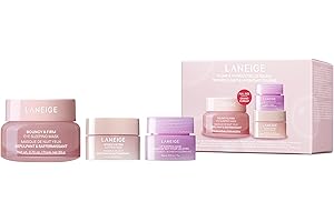 LANEIGE Lip Sleeping Mask: Nourish, Hydrate, Vitamin C, Murumuru & Shea Butter, Antioxidants, Flaky, Dry Lips