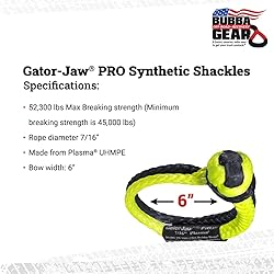Bubba Rope Gator-Jaw PRO Synthetic