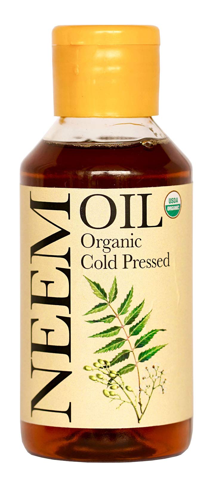Daana Organic Neem Oil for SKIN and HAIR: Extra Virgin, Cold Pressed (120 ml)