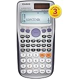 Calculadora Científica 417 Funções, Casio, 61916, Prata