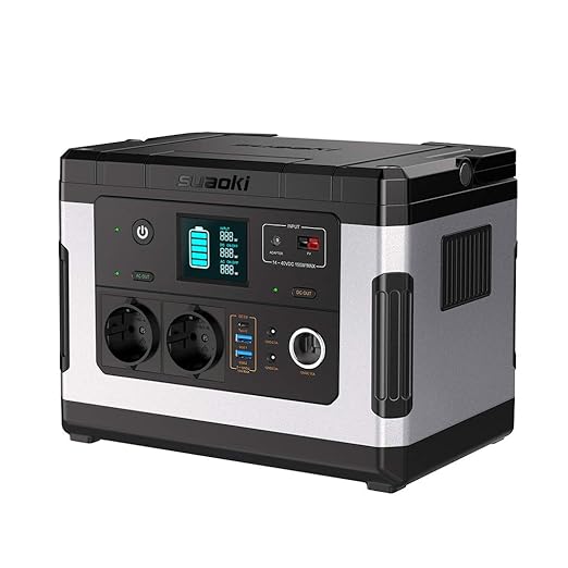 SUAOKI WH/137, 700 mAh acumulador de energía 3 Puertos qc3.0, 2 ...