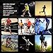 LITERRA Mens Ankle Socks 6 Pack Athletic Running Socks