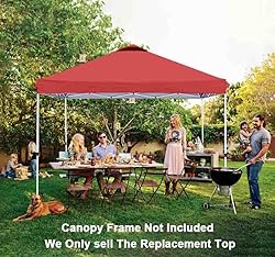SCOCANOPY Replacement Top with Air Vent for 10x10
