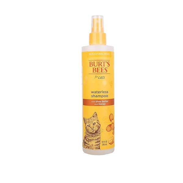 BURT’S BEES PET, SHAMPOO WATERLESS SPRAY CAT, 10 FL OZ