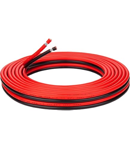 10 AWG Silicone Wire 10 Gauge Wire 13.2 Feet Flexible Silicone Wire 10AWG Black Stranded Copper Electric Wire