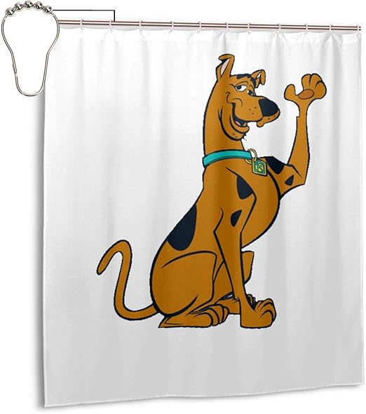 Amazon Com Scooby Doo Shower Curtain Set With 12 Hooks Polyester