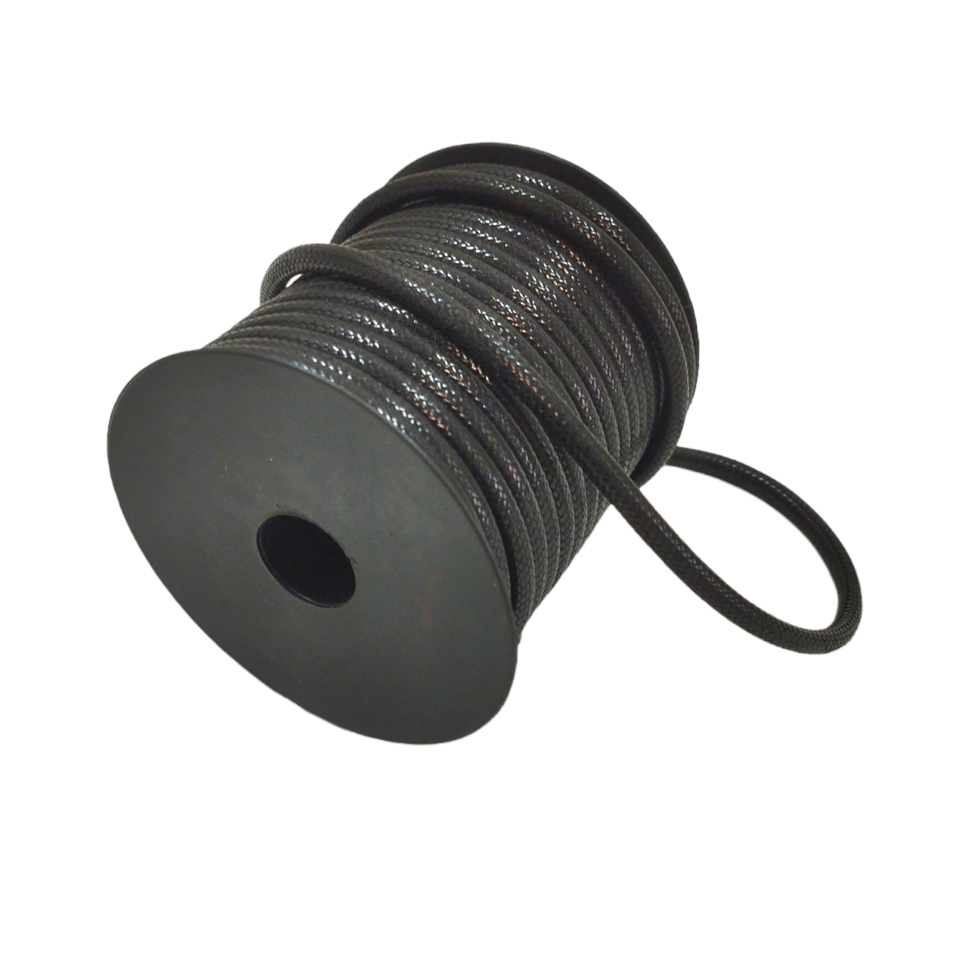 JYC CREATIVE Waxed Braided Cord - Black Cord - Macramé Shamballa - 16,4 Yards, Thread Rope for Making Bracelets, Necklaces and Jewelry - Ideal for Crafts, Polyester Cord,