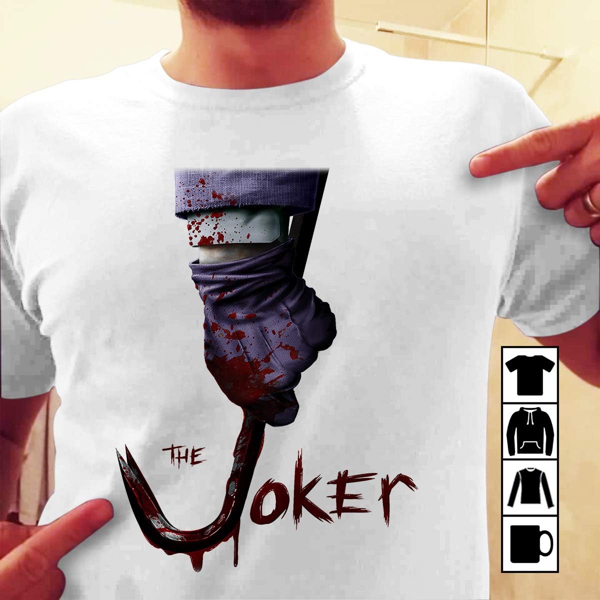 Joker s The Joker T Shirt, Long Sleeve, Sweatshirt, Hoodie