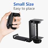Goldmille Aluminum Headphone Stand Hook Under Desk Clamp Foldable Cable Clip view 7