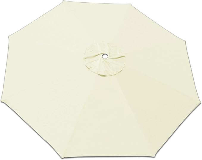 Amazon Com Strong Camel Replacement Patio Umbrella Canopy Cover For 11 5ft 8 Ribs Umbrella Taupe Canopy Only Ecru Garden Outdoor