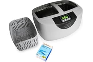 iSonic P4820 Ultrasonic Cleaner – Deep Cleaning for CPAP Masks, Hoses & Sleep Apnea Accessories (Small)