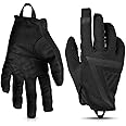 Glove Station The Impulse - Tactical Shooting Gloves for Men with Touchscreen Compatibility, Lightweight Design and Outstanding Grip for Outdoor, Sports, Motorcycle and Work - Black, Small Size