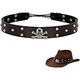 nemokamai Cowboy Hat Bands for Men and Women,Hatbands Belt for Cowboy/Western/Fedora/Cowgirl Hats Multicolor