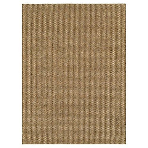 Smith & Hawken Outdoor Rug Hickory Basketweave Garden