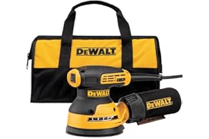DEWALT Orbital Sander, 5", Variable Speed, Random Orbit Electric Sander (DWE6423K)