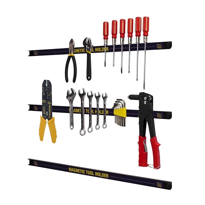 Work Expert Garage Wall Tool Holder Strip Each Tool Holder