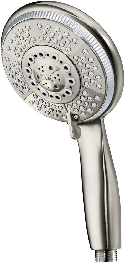 Pollenex PNHPM5SR Microban Wide Face Handheld Shower Head