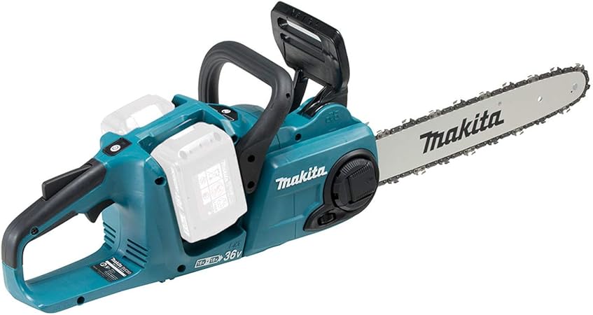 Makita Duc353z 2xbl1850b Brushless Li Ion Tronconneuse Sans Fil 2 X 18 V 36 V 2x Batteries Bl 1850 5 0 Ah Chargeur Double Dc18rd Amazon Fr Bricolage
