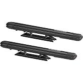 Yakima EXO SnowBank Universal Car Roof Rack, 5 Skis/4 Snowboards, Black | Features Double-Joint Hinge, SKS Lock &amp; 1-Button Access for Secure Winter Gear Loading, Protection and Convenient Retrieval