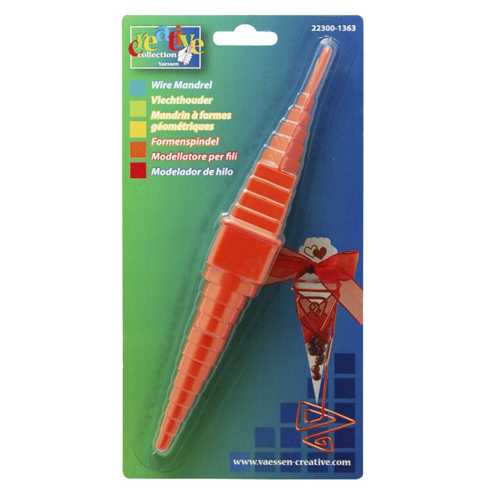 Vaessen Creative Wire Mandrel, Orange