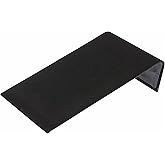 Plymor Black Velvet Bracelet Ramp Display Stand, 4.75" W x 8" D x 2" H
