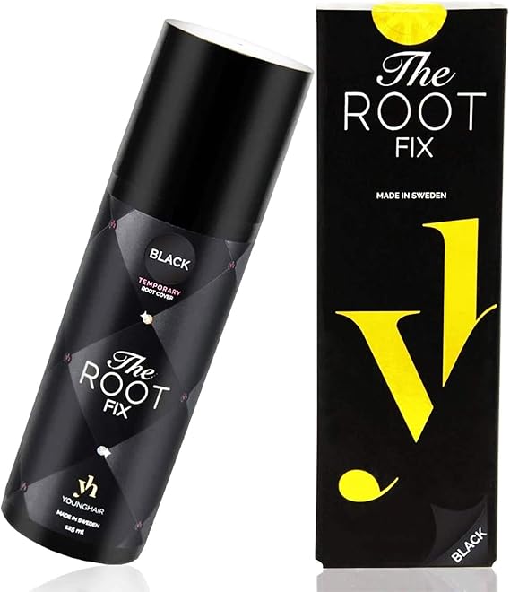 YoungHair TheRootFix Home Retouch RootTouchUpSpray Temporary Black