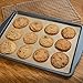 Mama's Great Heavy Duty Unbleached Parchment Paper Sheets (100 Pre-Cut, 12x16 Inches) for Half Sheet Pans. Double-Sided Silicone Coated Baking Paper. Great Cookie Sheet Liner.