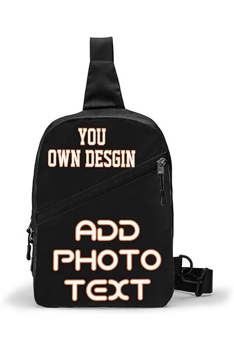 personalized sling backpack