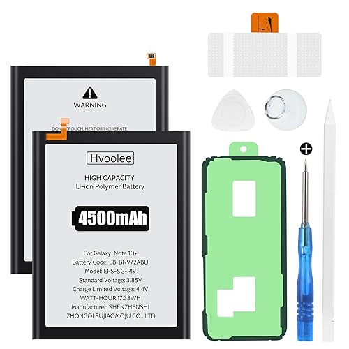 4500mAh Battery for Samsung Galaxy Note 10 Plus, High Capacity