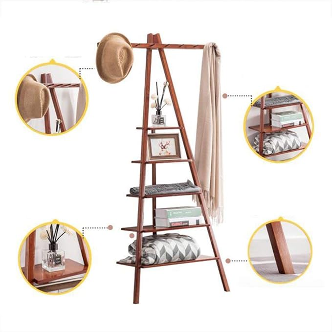 Perchero con escalera | Percheros de pared, percheros de pie...